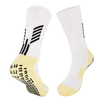 China Professional High Crew Soccer Football Scrunch Socks with Extra Long Length and Grip for sale