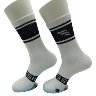 China Standard Thickness Long Cotton Socks for Cycling Sports Quick Dry Bulk Football Socks for sale