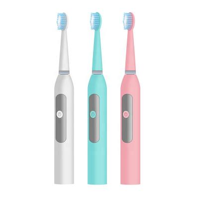 China USB Charging PT3S OEM Smart Sonic Toothbrush Dupont Bristle Brush Silent Electric Toothbrush USB Rechargeable for sale