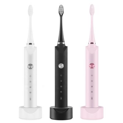 China Battery Operated High Quality Care Wireless Ultrasonic Waterproof Electric Toothbrush ipx7 for sale