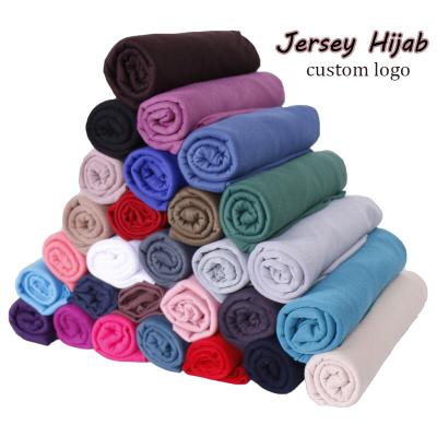 China 2021 100% Polyester Ribbed Islamic Muslim Hijab Style Single Tank Top Scarf Hijabs New for sale