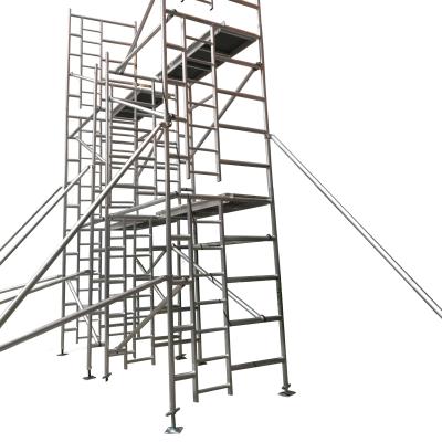 China EUROPEAN Dragon Construction Aluminum Frame Scaffold Mobile Scaffolding For Sale for sale