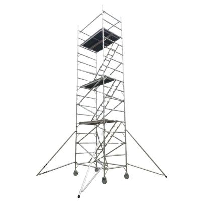 China Mobile Aluminum Scaffolding Tower Hotel Dragon Boot Scaffolding Planks Platform Ladder for sale