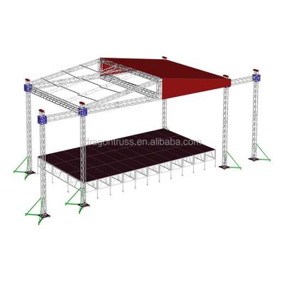 China Hanging Lighting Dragon Aluminum Frame Stage Truss System For Huge Project for sale