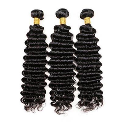 China Straightest Deep Curly Hair Bundle Unprocessed Brazilian Virgin Hair Remy Hair Wholesale Unprocessed Seller for sale