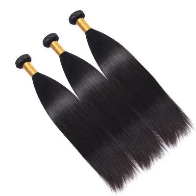 China Wholesale Remy Human Hair Bundles Deep Wave Middle Class Virgin Peruvian Straight Hair for sale