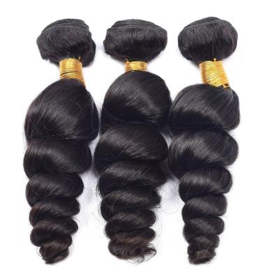 China Smoothest Hair Brazilian Loose Wave Hair Weave Bundles Wholesale Hair Bundles Virgin Hair Seller For Black Women for sale