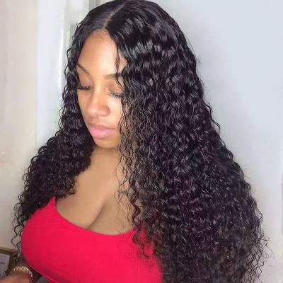 China Body Wave Kinky Curly Wig 13x6 100% Cuticle Aligned Hair Wigs HD Invisible Lace Front Wig 13x6 for sale