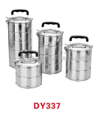 China Economical viable stainless steel tiffin box lunch box for sale