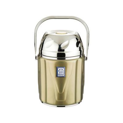 China Freshness Preservation Stainless Steel Food Carrier Thermal Round Food Container for sale