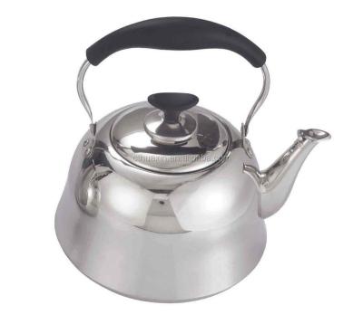 China Sustainable 201 Stainless Steel Whistling Kettle for sale