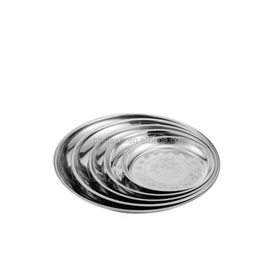 China large round stainless steel tray HX-C8879 for sale