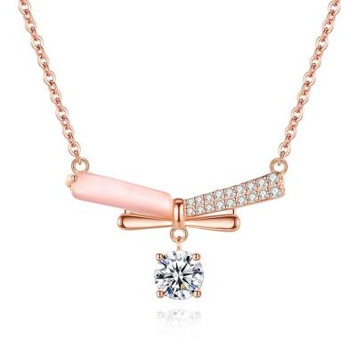 China Hot Selling Dropshipping VANA Desgin Little Diamond Necklace Women's FASHIONABLE Minimalist Jewelry Necklace for sale