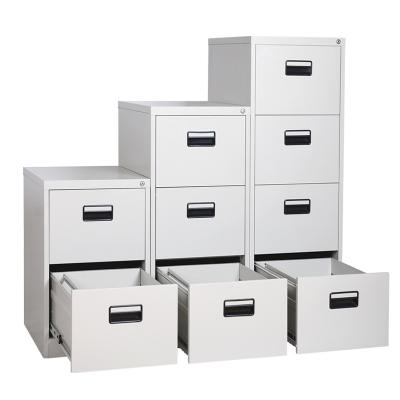 China Commercial Metal Legal Filing Cabinet Drawer Storage Vertical A4 3 Filing Cabinet Furniture 2 Drawer Cabinet for sale