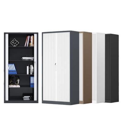 China (Other) Adjustable Tambour Door Cabinet with Lock File Cabinet Thickened Tambour Door Locker for sale