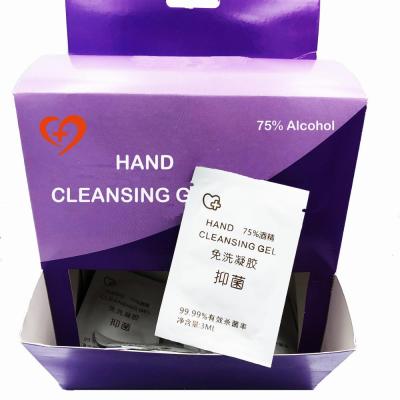 China Mini Pocket 5ml Hand Cleansing Foundation Cleansing Gel Carry On Hand Cleansing Gel for sale