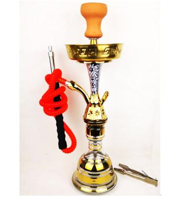 China ZINC+GLASSES Hookah Hookah Shisha Aluminum Foil Egyptian Zinc Alloy Wrapping Colored Mirror GIFT BOX Hookah Set for sale