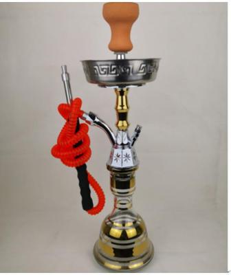 China Wholesale Cheap Custom Portable Smooking Hookah Zinc Alloy Egyptian Hookah Smoke Nargile Box Chicha Sheesha Hookah Set for sale