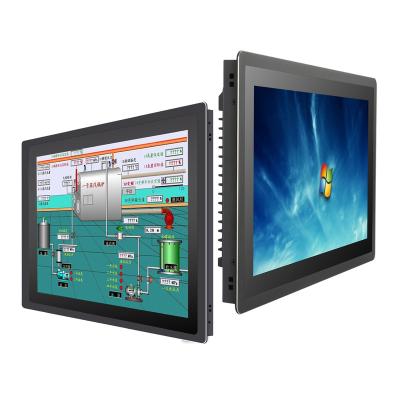 China industrial metal plus 18.5 inch rugged touch screen touchscreen android pc monitor windows10 18.5 glass optional for sale