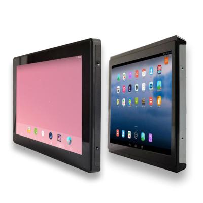 China Sheet Metal Plastic Frame + Back Cover Industrial Slim 27 16:9 Inch Metal Housing Full HD 1920 x 1080 Resolution TFT LCD Panel Capacitive Touch Screen Monitor PC for sale