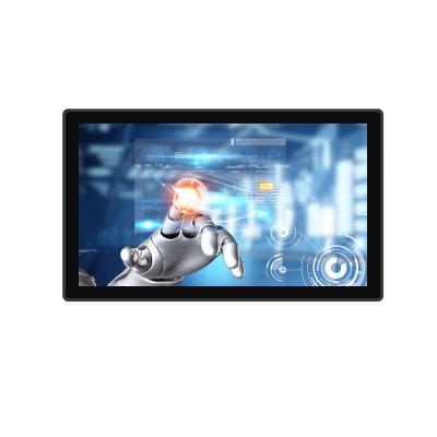 China 27 23.6 Inch Touch Screen Android RK3399 IP65 Industrial Panel PC 10 Points Projected Capacitive Resistive Touch Screen 27 Inch for sale