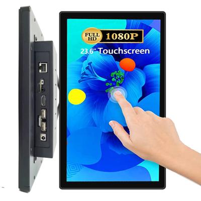 China 21.5 23.6 27 32 inch industrial Android RK3288 all in one industrial pc ip65 lcd pc hmi touch screen panel pc 15-32 inch for sale