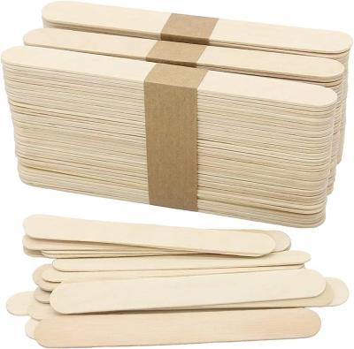 China Viable Wooden Wooden Stick Ice Cream Stick Stirrer Sticks For Game for sale