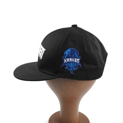 China breathable & Wholesale Custom Hip Pop Waterproof Mens Black 3d Embroidery 6 Panel Snapback Hat With Your Own Logo for sale