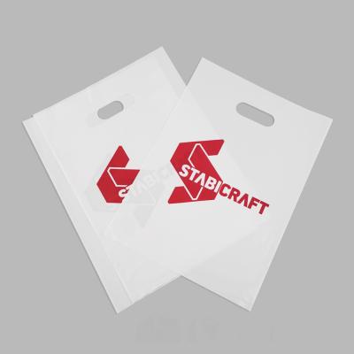 China Recyclable high qualitywholesale custom cheaperdie cut bagdie to cut frosted die cut plastic bags bag for sale