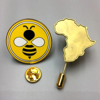 China Wholesale Cheap Custom Soft Pin Europe Enamel Lapel No Minimum No for sale