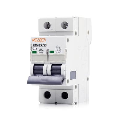 China Korea model new copper circuit breaker mcb XTM-8 2P 20A high quality copper type switch for sale