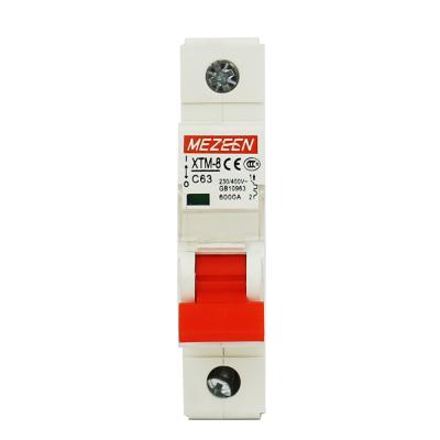 China Cooper Xingpeng 1p MCB Mini Circuit Breaker With Heat Function for sale