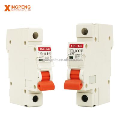 China Cooper Circuit Breaker 1 post 20amp 240v 6ka breaking 6 amp capacity sigma mcb for sale