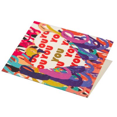 China Shenzhen Supplier China Standard Sizes Greeting Card for sale