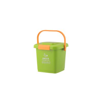 China Wholesale 8L 10L 15L Eco Storage Viable Durable Garbage Collection Equipment Plastic Waste Bin for sale