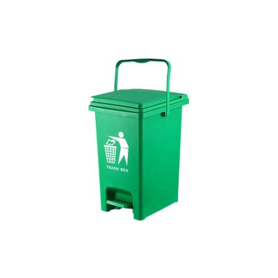 China 20l Foot Pedal Trash Can Compost Bin Waste Bin Plastic Sustainable Recycling Outdoor Waste Bins for sale