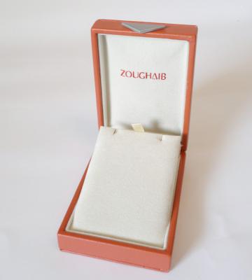 China Recycled Corrugated Paper, Foil Paper, Art Paper  Packaging Jewellery Boxes for Necklace for sale