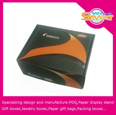 China Corrugated / 100g,120g,130g Fancy Paper Packaging Boxes / Electronic Product Packing Box for sale