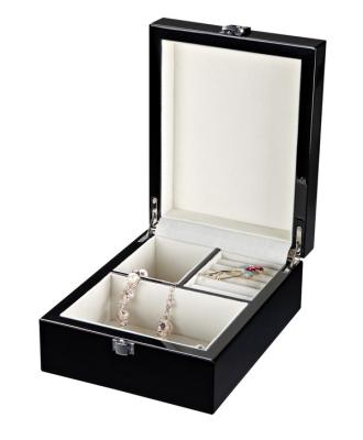 China 2013 High Quality Black Wooden Jewelry Storage Boxes, Wood Necklace Box for sale