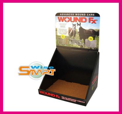 China Custom Promotional Supermarket Display Box PDQ / Counter Cardboard PDQ Display for sale