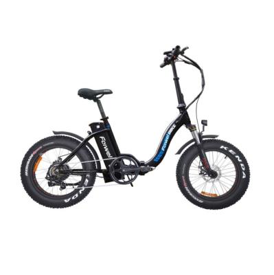 China High Quality Cheap Price 48v500w Aluminum Alloy Fat Tire Electric Bike Electric Folding Bike Bicycle for sale