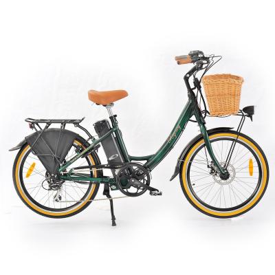 China Lightweight Aluminum Alloy City Electric Bicycle For Adult EN15194 Electric City Bike Electric Bicycle For Sales for sale