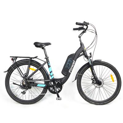 China 2022 best selling aluminum alloy cheap city electric bike for ladies/electric bicycle (old) for sale