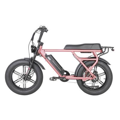 China High Quality Aluminum Alloy Fat Tire Electric Motor e Bike 500w Bafang Electric Bike for sale