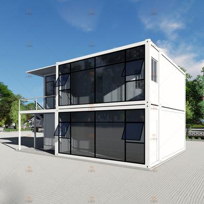 China Modern Hot Sale New Office Flat Pack Design Customized Container House Prefab Homes for sale