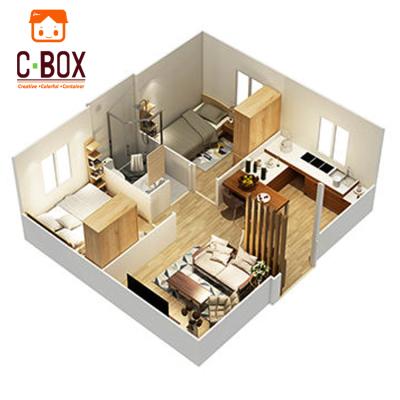 China Low Cost Cbox Container House Bathroom Prefab 20ft 40ft Modern Container Home 2 Bedroom Prefab Importer To Philippines Indonesia for sale