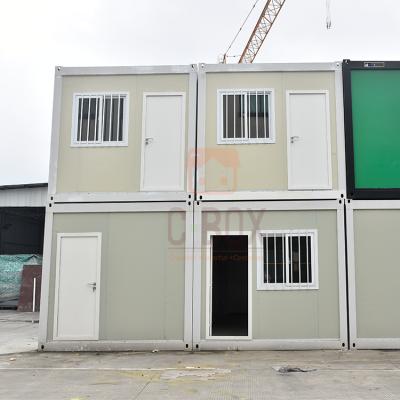 China Modern Fast Cheap Wooden Prefab Wooden Wall House Grain Assembly Container Luxury Prefab Houseboat for sale