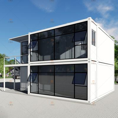 China Modern Steel Frame Prefab 3 Homes China, Modular ECO House, Flat Pack Container Homes Prefabicated Bedroom Container Price for sale