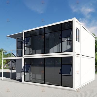 China Modern Mini Villa Houses Prefab Luxury Prefab Prefab Houses Made in China for sale