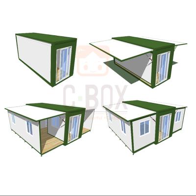 China China Cbox House Expandable Prefab Australian Standards Luxury Container House For Single Site Office Studio for sale